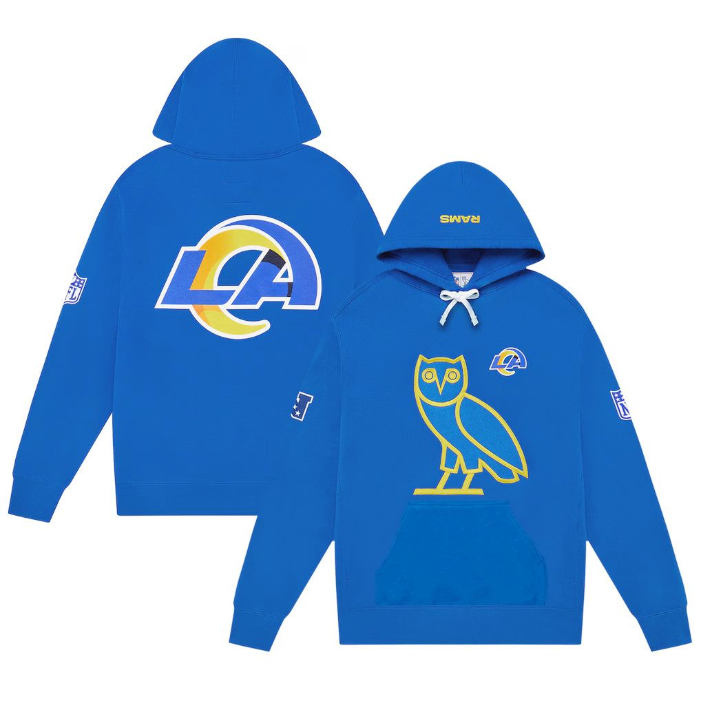 Men 2026 NFL Los Angeles Rams hoodie Blue 03->los angeles rams->NFL Jersey